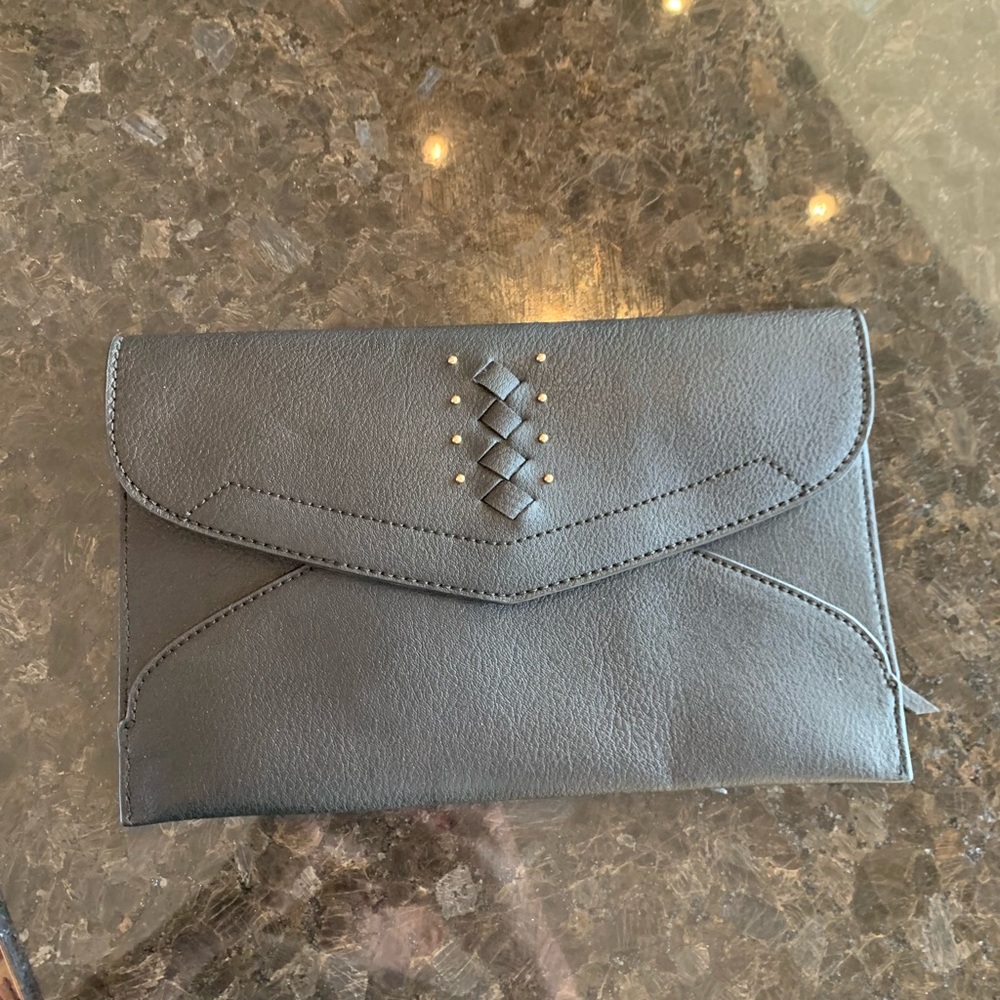 Danielle Nicole black clutch purse, new w/ tags